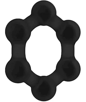 No. 83 Weighted Cock Ring Black