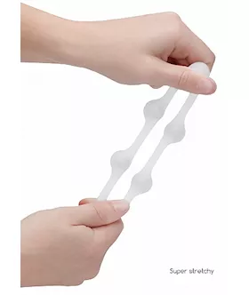 No. 83 Weighted Cock Ring Transparent