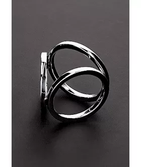 Triple Cock and Ball Ring Medium Size