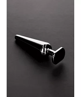 Heavy Steel Butt Plug - Large