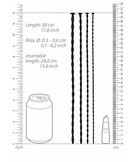 Spiral Screw Plug Set Urethral Sounding