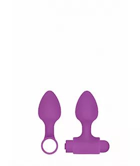 Silicone Usb- Rechargeable Anal Set