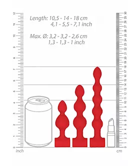 Silicone Usb Rechargeable Anal Set