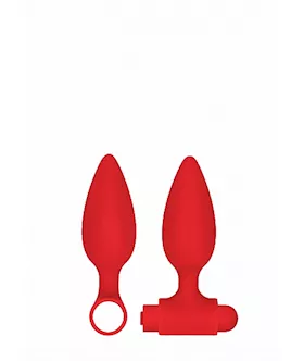 Silicone Usb Rechargeable Anal Set