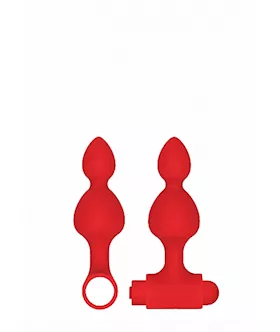 Silicone Usb Rechargeable Anal Set