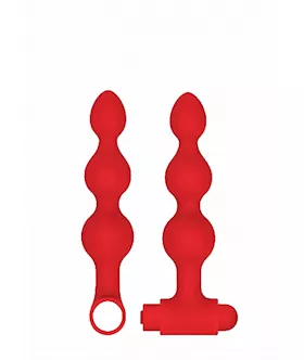 Silicone Usb Rechargeable Anal Set