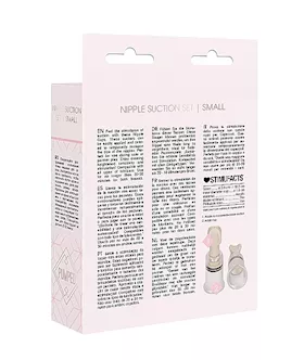 Nipple Suction Set Small- Transparent