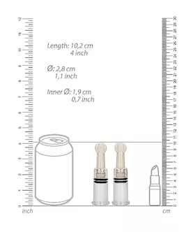 Nipple Suction Set Small- Transparent