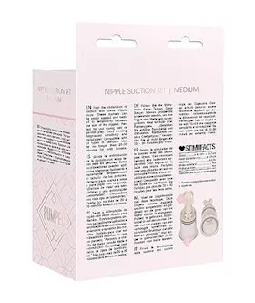 Nipple Suction Set Medium- Transparent