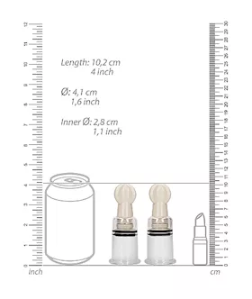 Nipple Suction Set Medium- Transparent