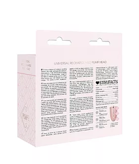 Universal Rechargeable Pump Head- Pink 