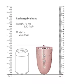 Universal Rechargeable Pump Head- Pink 