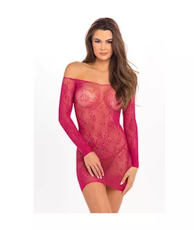 Open Season Off Shoulder Dress