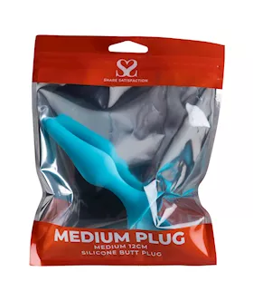 Share Satisfaction Medium Silicone Butt Plug 