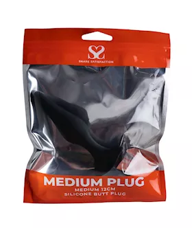 Share Satisfaction Medium Silicone Butt Plug 
