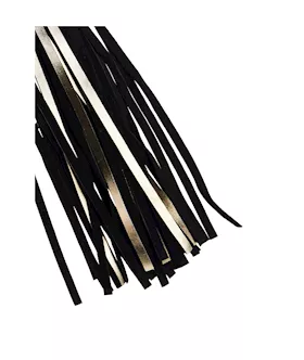 Bound X Glow In The Dark Metallic Leather Flogger