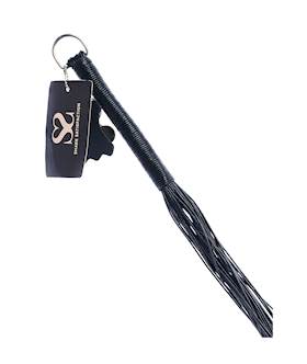 Bound X Leather Cord Flogger