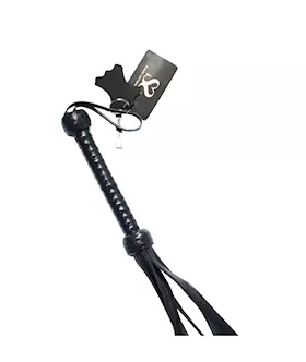 Bound X Spiked Leather Flogger