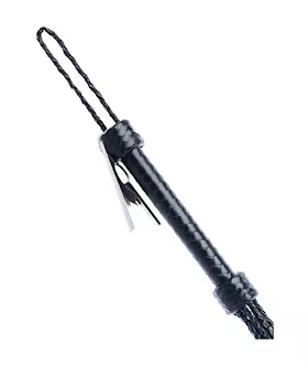 Bound X Leather Leaf Tip Cat O Nine Tails