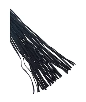 Bound X Suede Flogger With Cord Handle