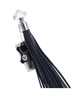 Bound X Diamond Handle Flogger