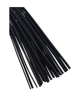Bound X Saddle Leather Flogger With Flat Top Handle