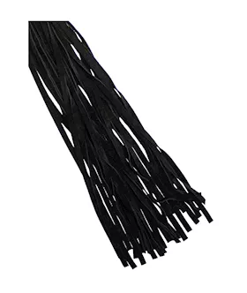 Bound X Suede Flogger With Wooden Handle