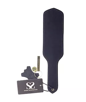 Bound X Soft Suede Spanking Paddle