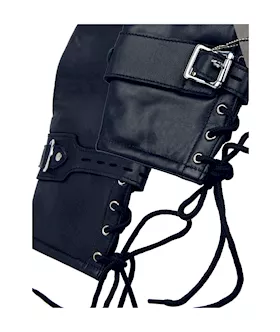 Bound X Calfskin Restraint Mittens