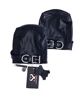 Bound X Leather Fist Restraint Mittens