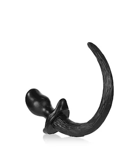 Puppy Tail Buttplug - Pug - 3.25 Inch