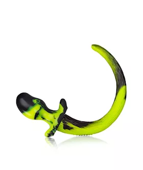 Puppy Tail Buttplug - Pug - 3.25 Inch