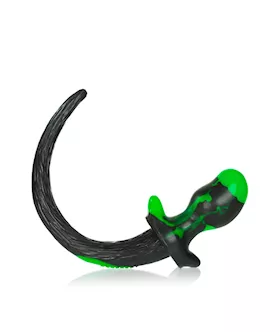 Puppy Tail Buttplug - Pug - 3.25 Inch