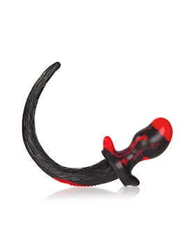 Puppy Tail Buttplug - Pug - 3.25 Inch
