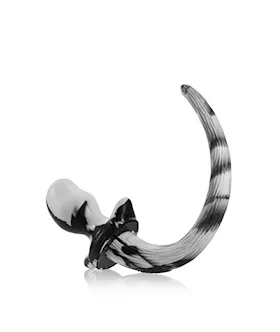 Puppy Tail Buttplug - Pug - 3.25 Inch