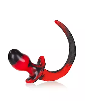 Puppy Tail Buttplug - Bulldog - 4.5 Inch