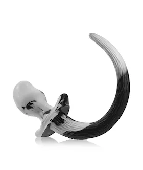 Puppy Tail Buttplug - Bulldog - 4.5 Inch