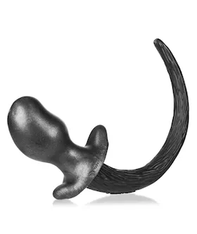 Puppy Tail Buttplug - Bulldog - 4.5 Inch