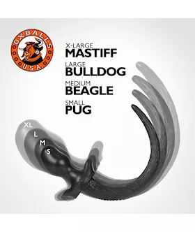 Puppy Tail Buttplug - Mastiff - 5 Inch