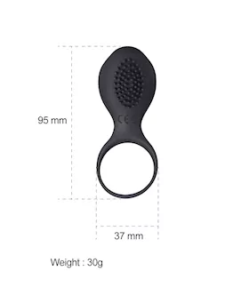 Fish Tail Vibrating Cock Ring 