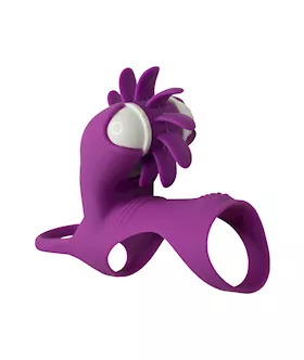 Vibro Licking C Ring Cock Cage