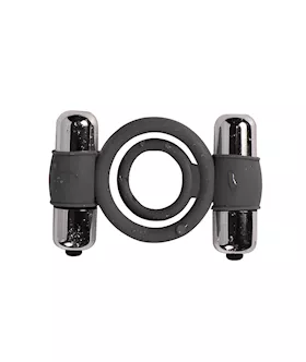 Dual Delights Vibrating Cock Ring 