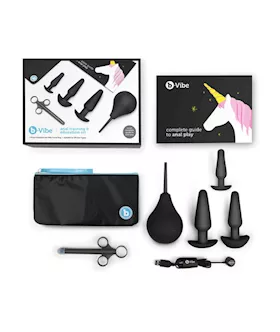 B-vibe Anal Training 7 Piece Education Set  