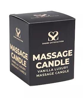 Share Satisfaction Massage Candle - Vanilla