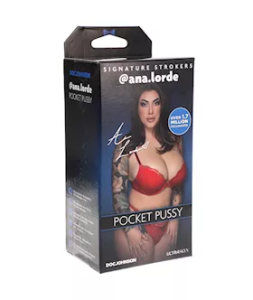 Doc Johnson Signature Strokers Ana.lorde Ultraskyn Pocket Pussy