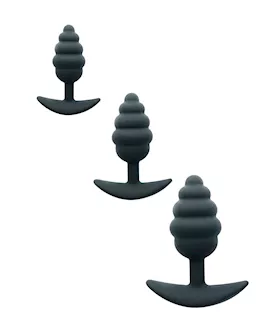 KinKi Ribbed Anal Trainer Set