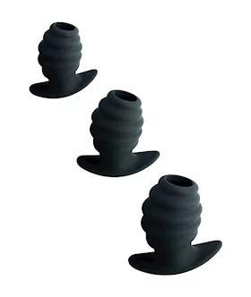 KinKi Hollow Ribbed Anal Training Kit