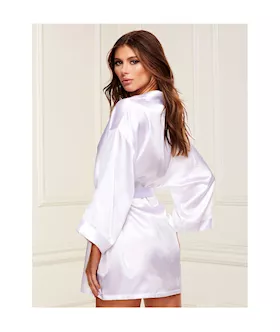 Silken Satin Robe
