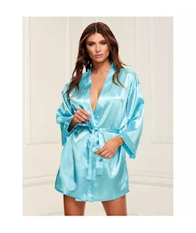 Silken Satin Robe