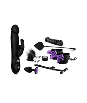 Realistic Rabbit Deluxe Bondage Kit